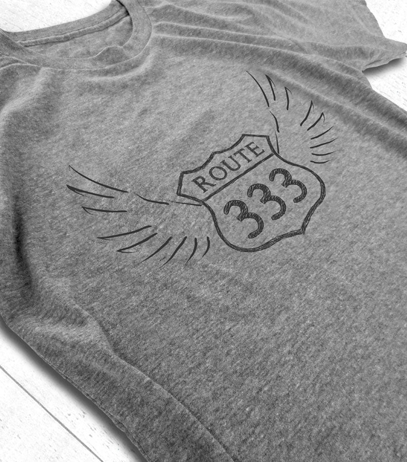 333 Angel Number T-Shirt - Unisex – WILLOW SOUL